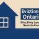 A Blue House - Eviction IN Ontario What Landlords Needs To know - How To Evict A Tenant In Ontario - 001