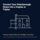 Convert Your Peterborough Home Into a Duplex or Triplex -Zoning Permits and more - 001