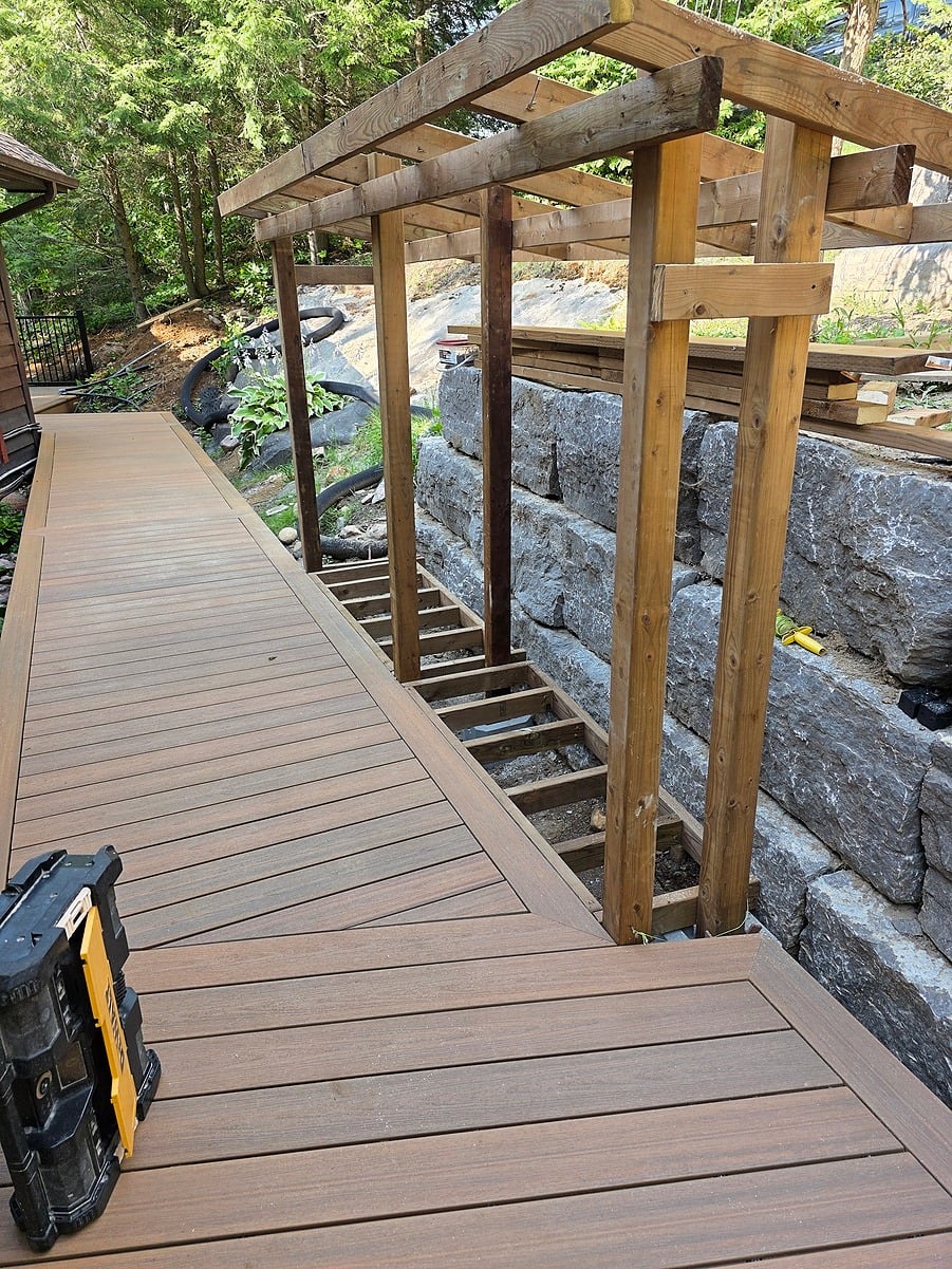Great spaces begin with progress like this. in a Visture construction and renovation project