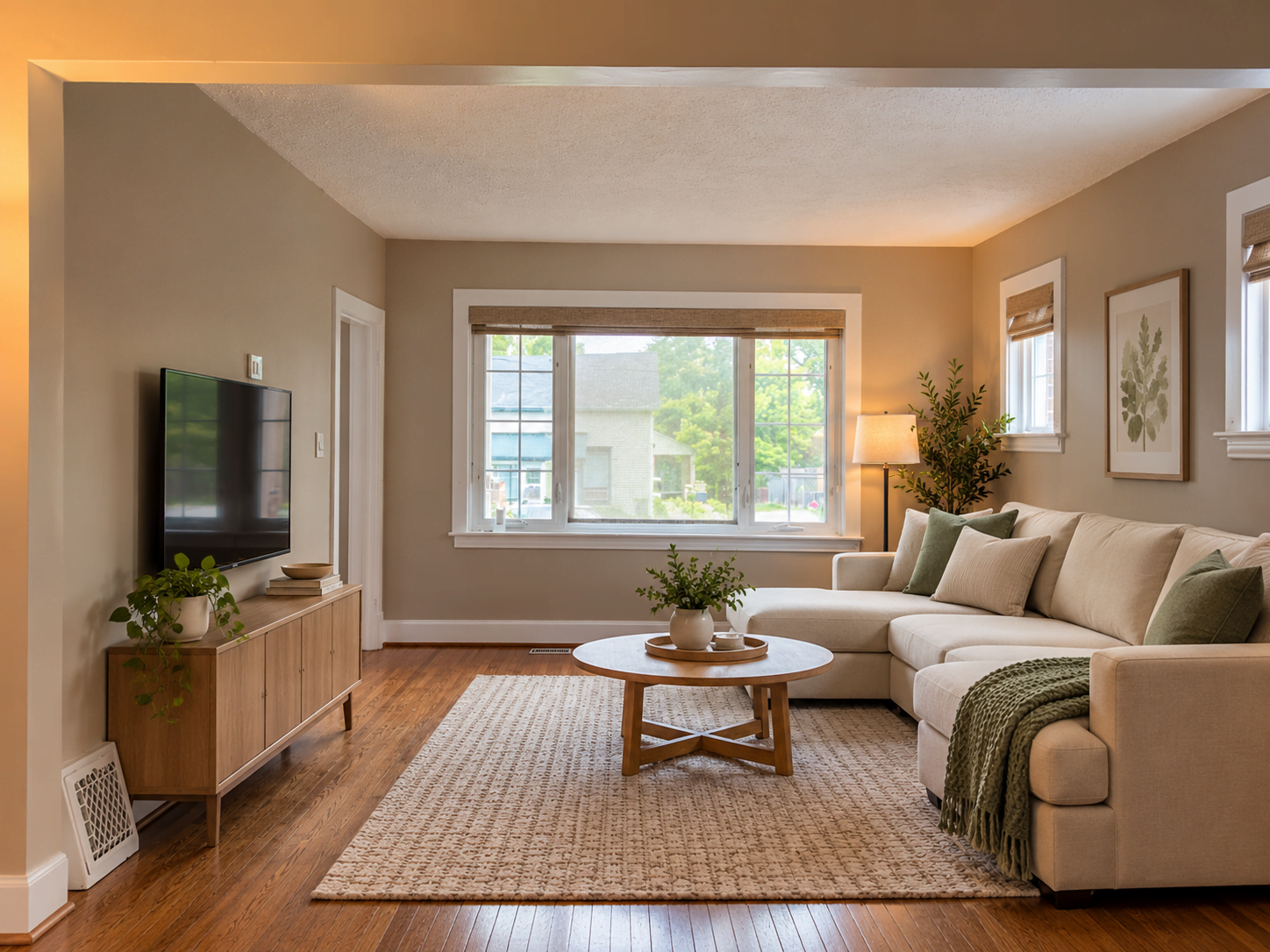 1 Upper 670 Armour Rd Living Room staged