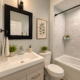 Lower 648 Bethune Bathroom staged