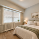 Lower 648 Bethune Bedroom staged