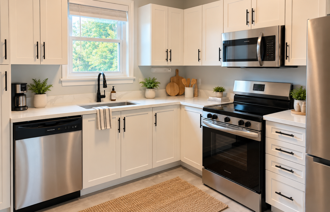 Unit 6 455 Cordach Kitchen stages
