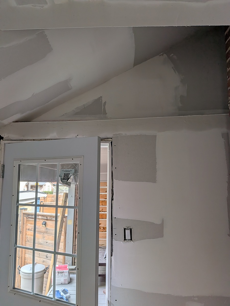 Great spaces begin with progress like this. in a Visture construction and renovation project