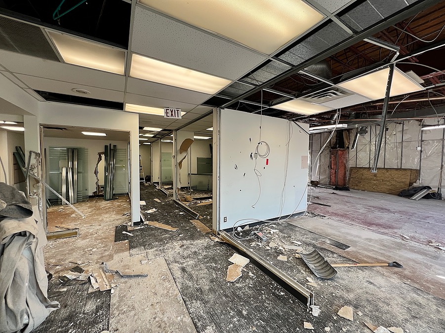 Plans are becoming structure, and structure is becoming possibility. in a Visture construction and renovation project